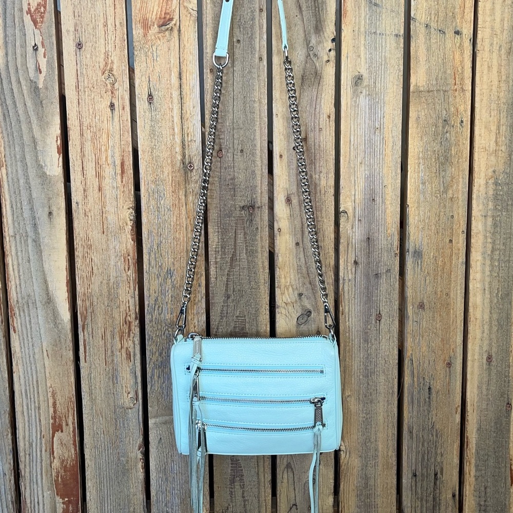 Rebecca Minkoff Green Leather Crossbody